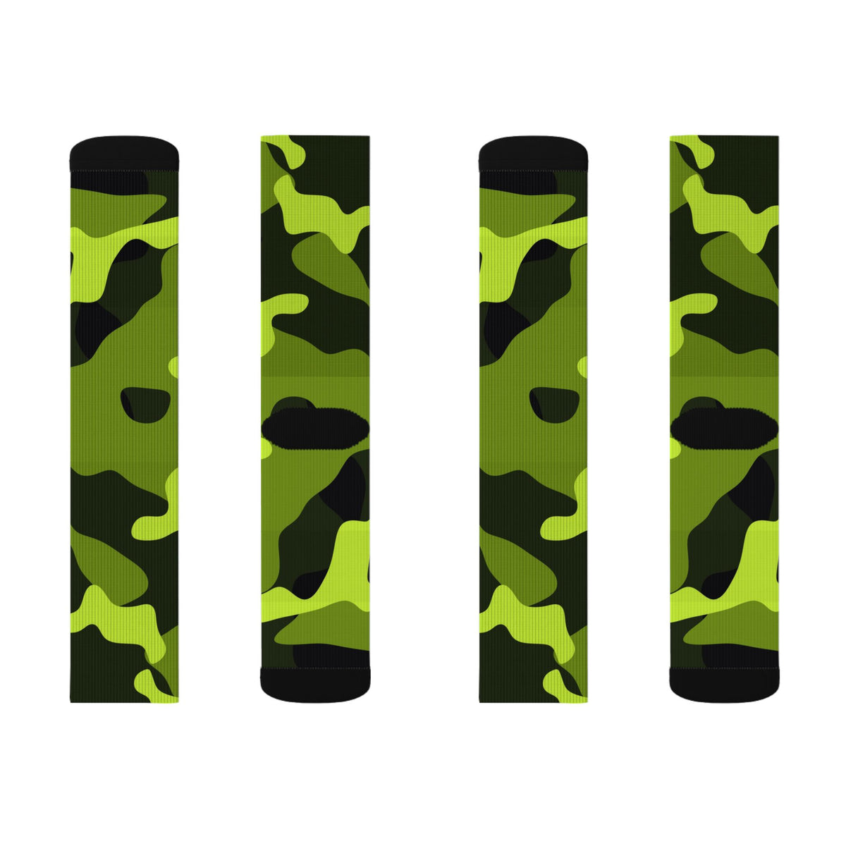 Volt Camo Athletic Crew Socks