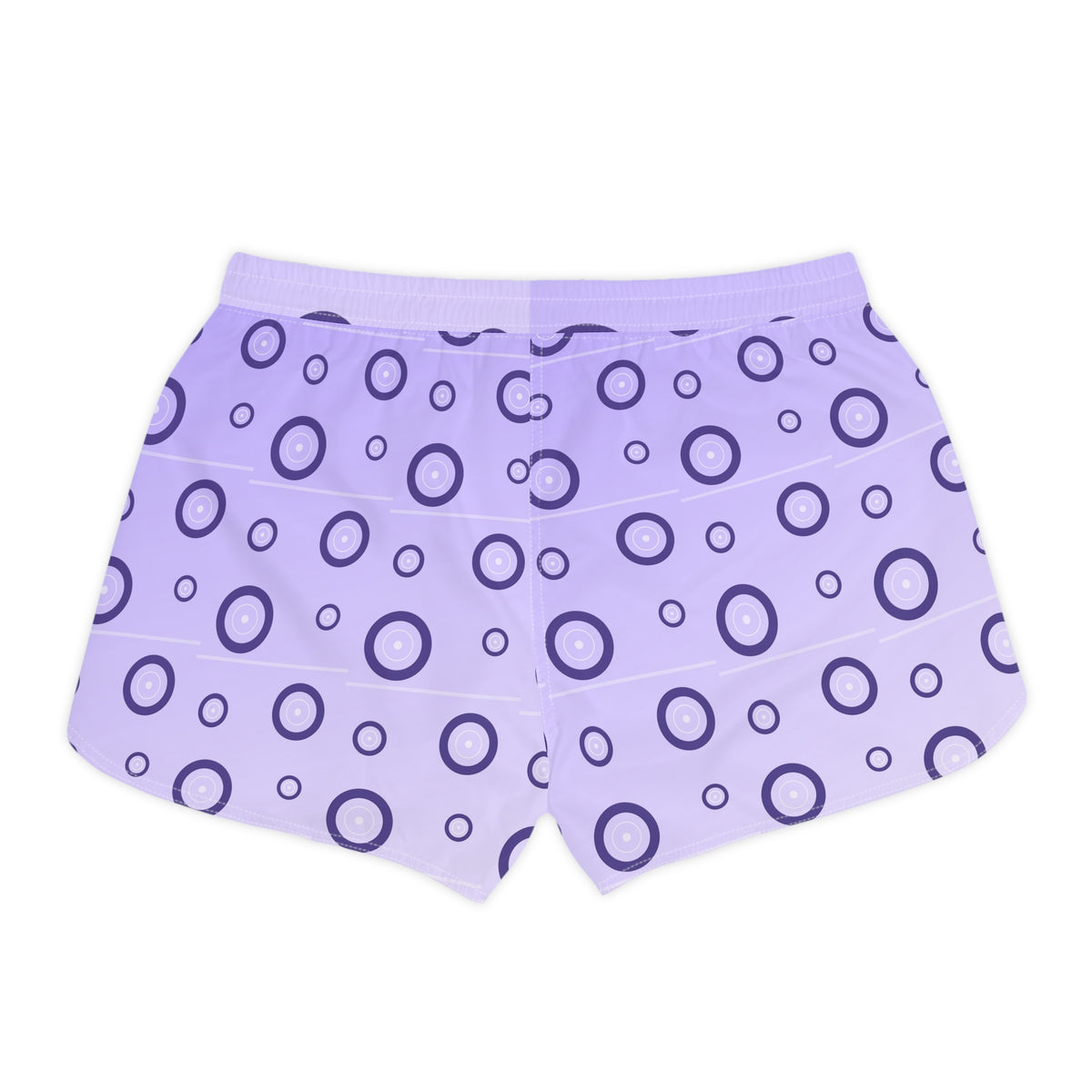 Training & Gym Lavender Mist Iron Plate Women's Athletic Shorts with Pockets