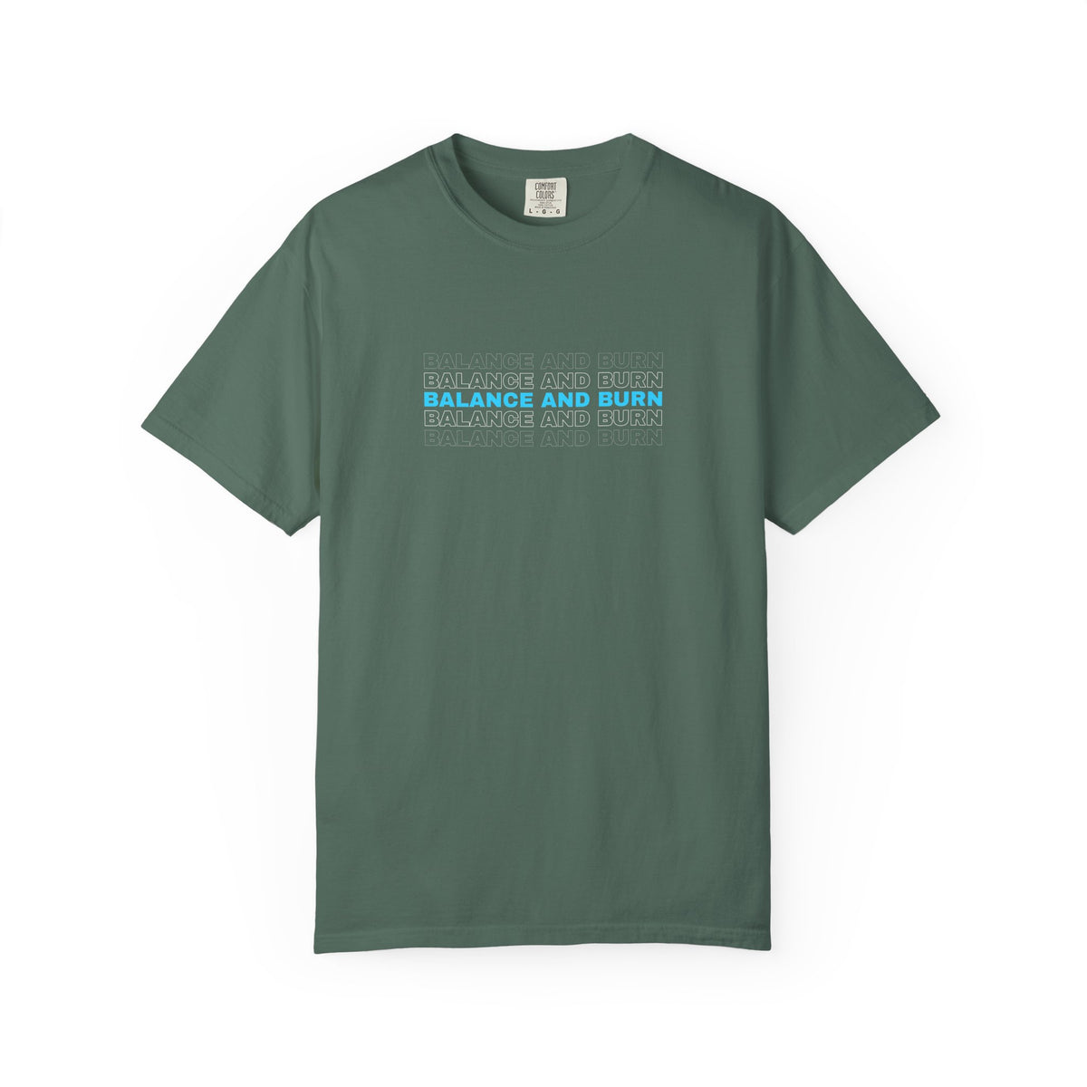 Balance And Burn | Women's Garment-Dyed Graphic Tee