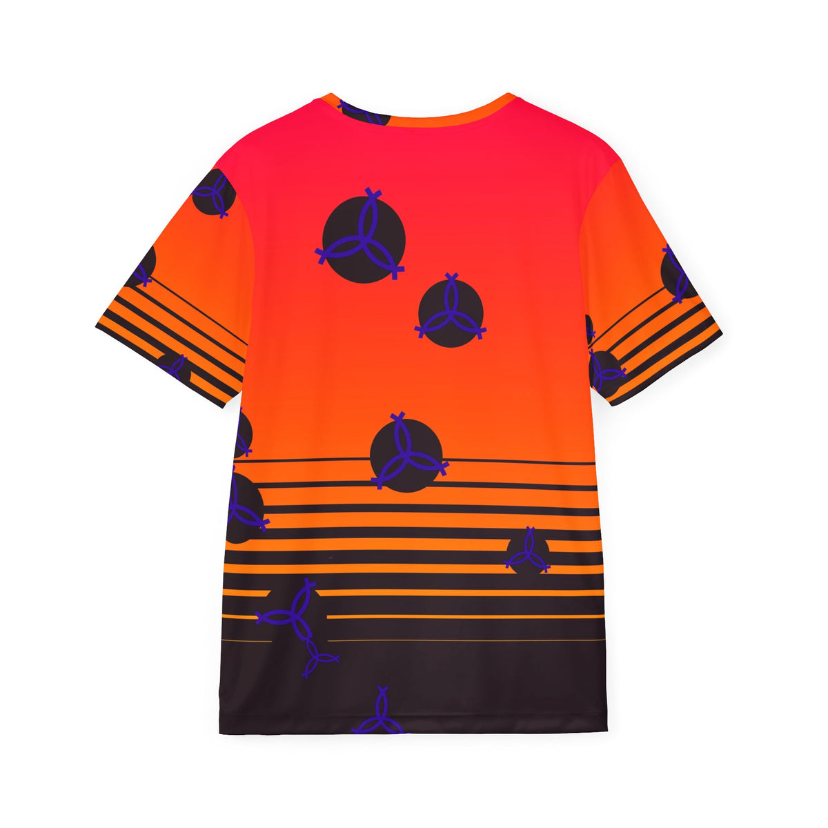 Volleyball Hot Lava Horizon Fade Men's Sports Jersey