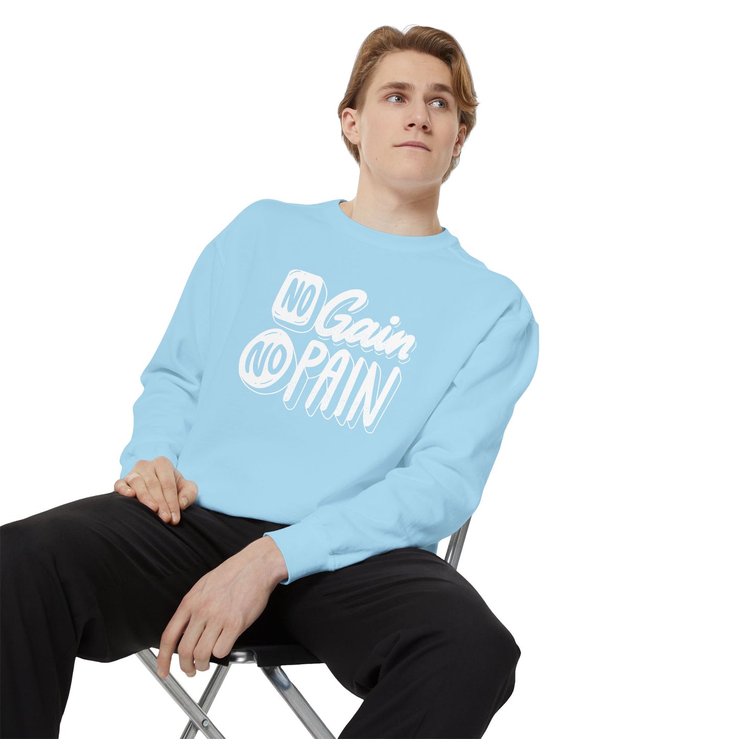 Copy of No Gain No Pain Sweatshirt | Motivational Fitness Crewneck