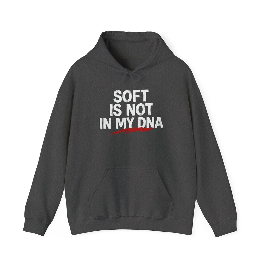 Soft Is Not In My DNA Hoodie by Vantacore Athletics, view 5