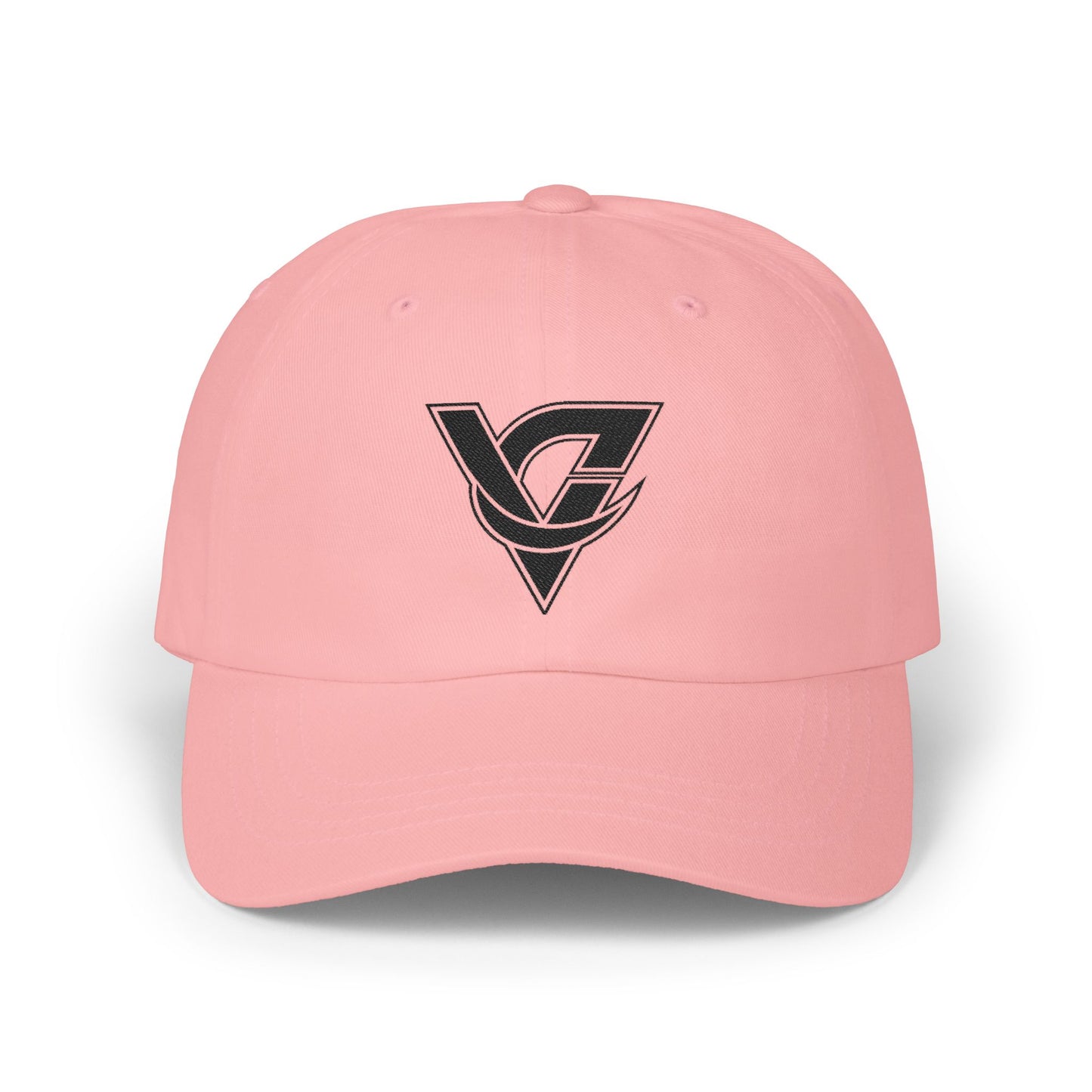 Dad Cap — Vintage Monogram Triangle Logo Embroidered Hat