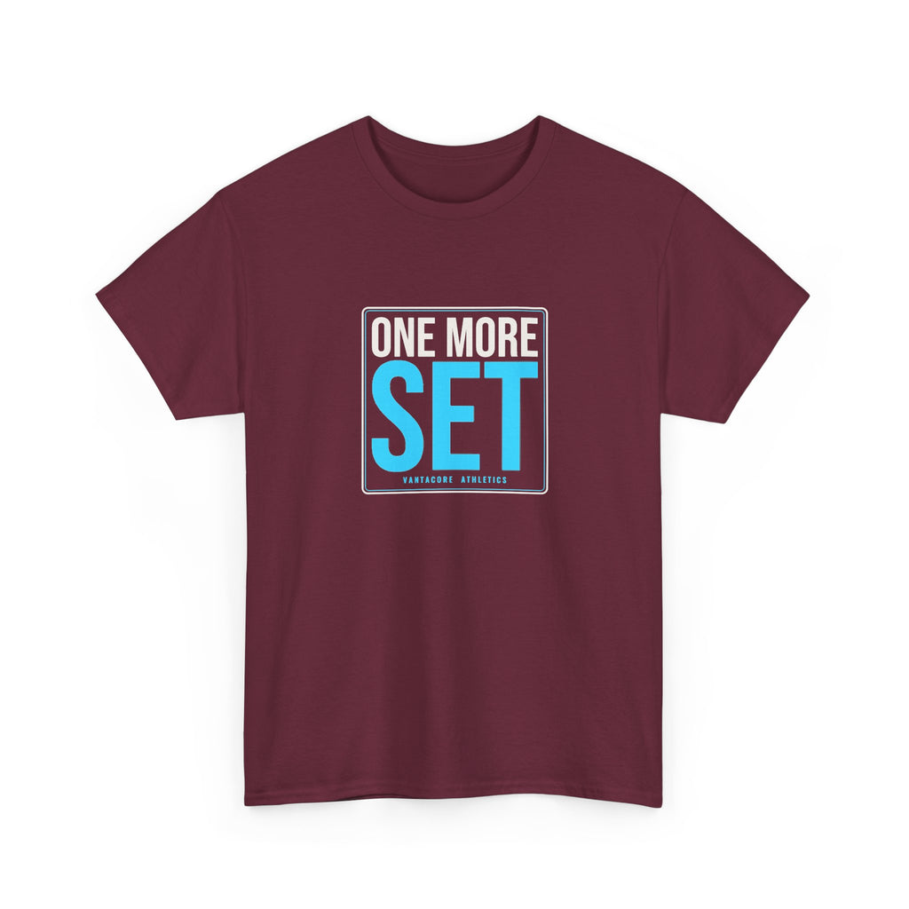 One More Set | Men's Graphic Gym T-Shirt