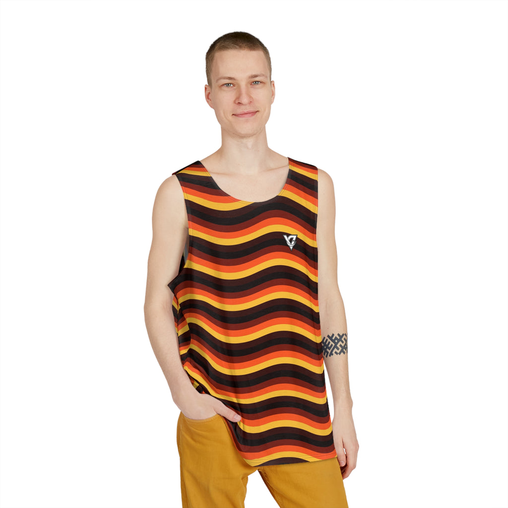 Ember Wave Men's Athletic Tank