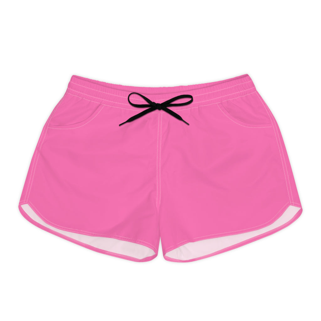 Women's Multipurpose Athletic Shorts with Pockets – Neon Pink by Vantacore Athletics, view 3