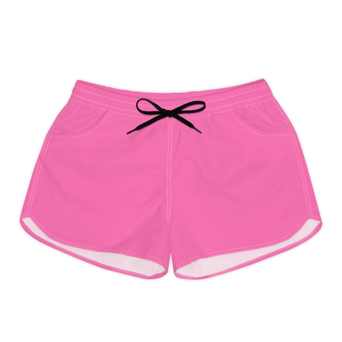 Women's Multipurpose Athletic Shorts with Pockets – Neon Pink by Vantacore Athletics, view 3