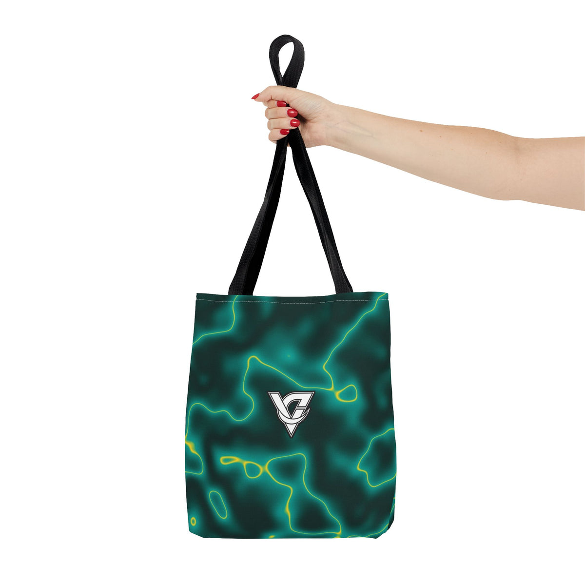 Tropic Marble Tote Bag — All-Over Print Gym & Everyday Tote