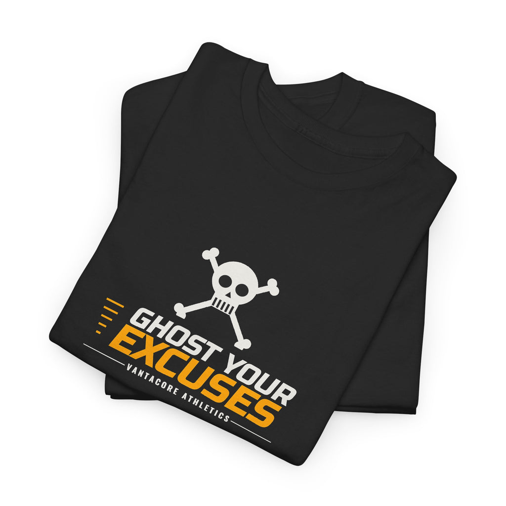 Ghost Your Excuses | Men's Halloween Graphic Gym T-Shirt