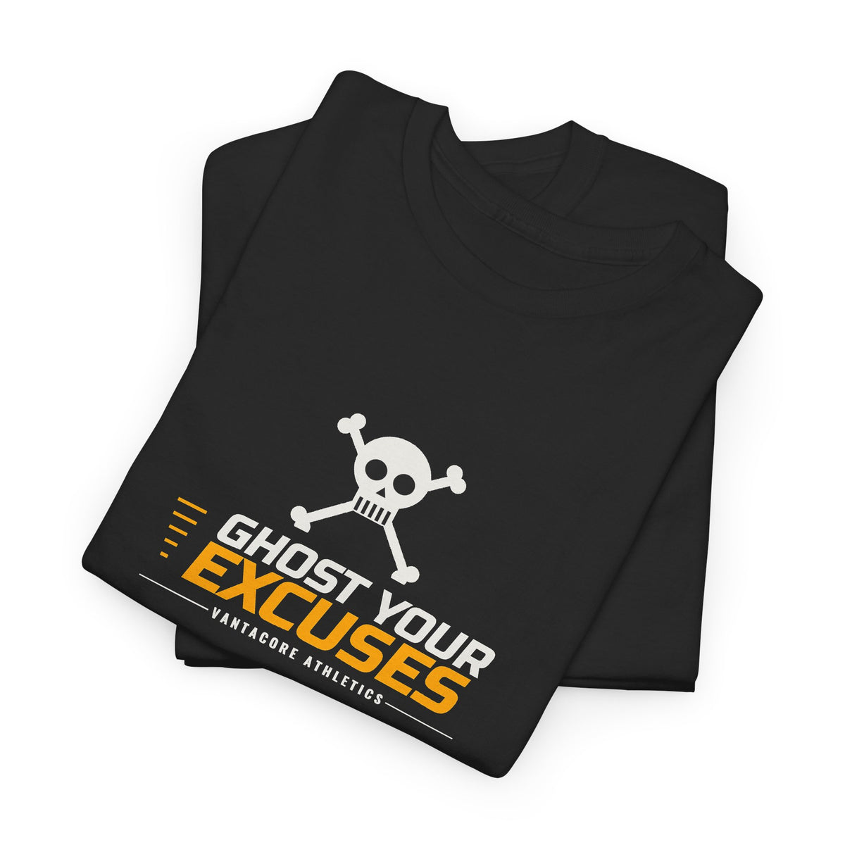 Ghost Your Excuses | Men's Halloween Graphic Gym T-Shirt
