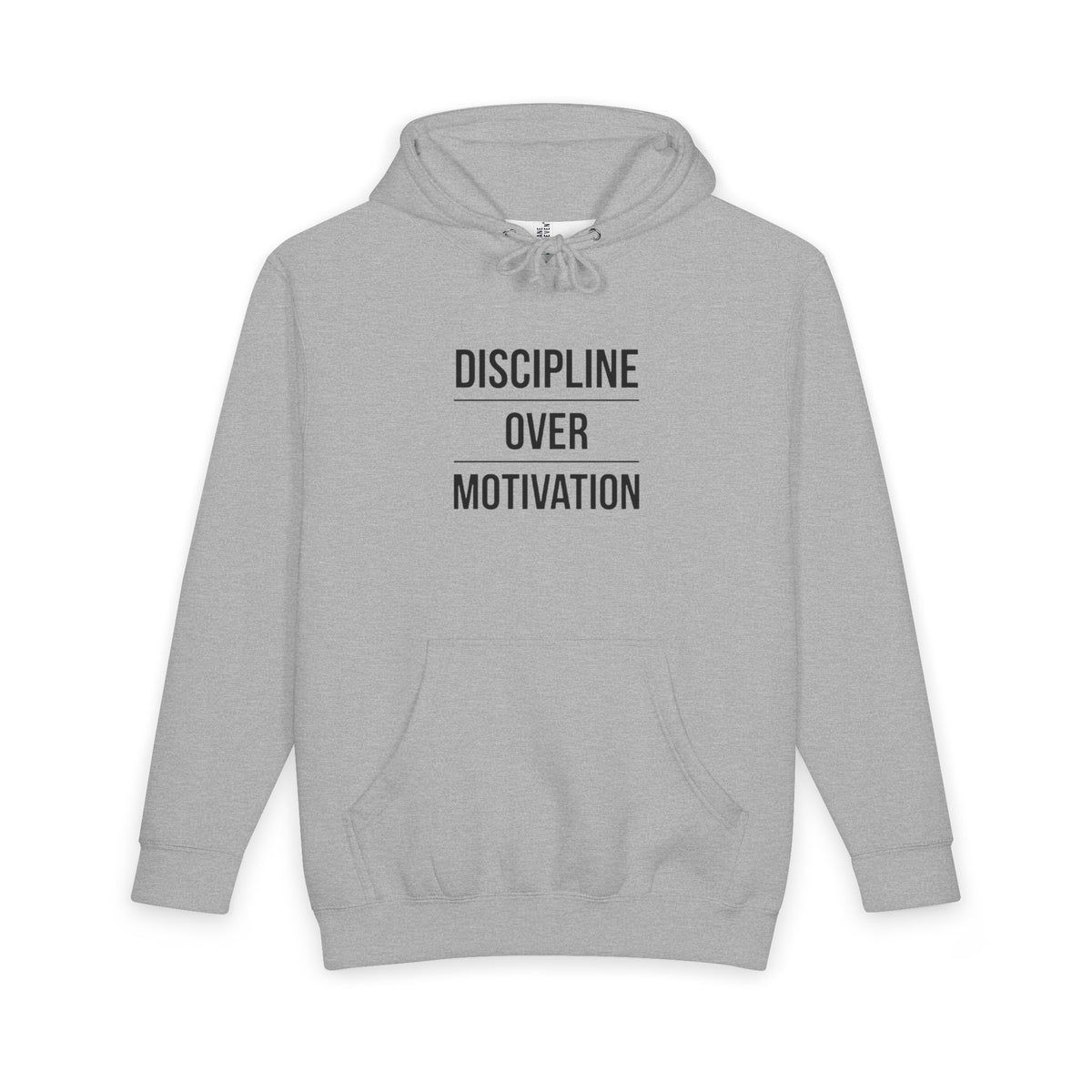 Discipline Over Motivation Hoodie by Vantacore Athletics, view 3
