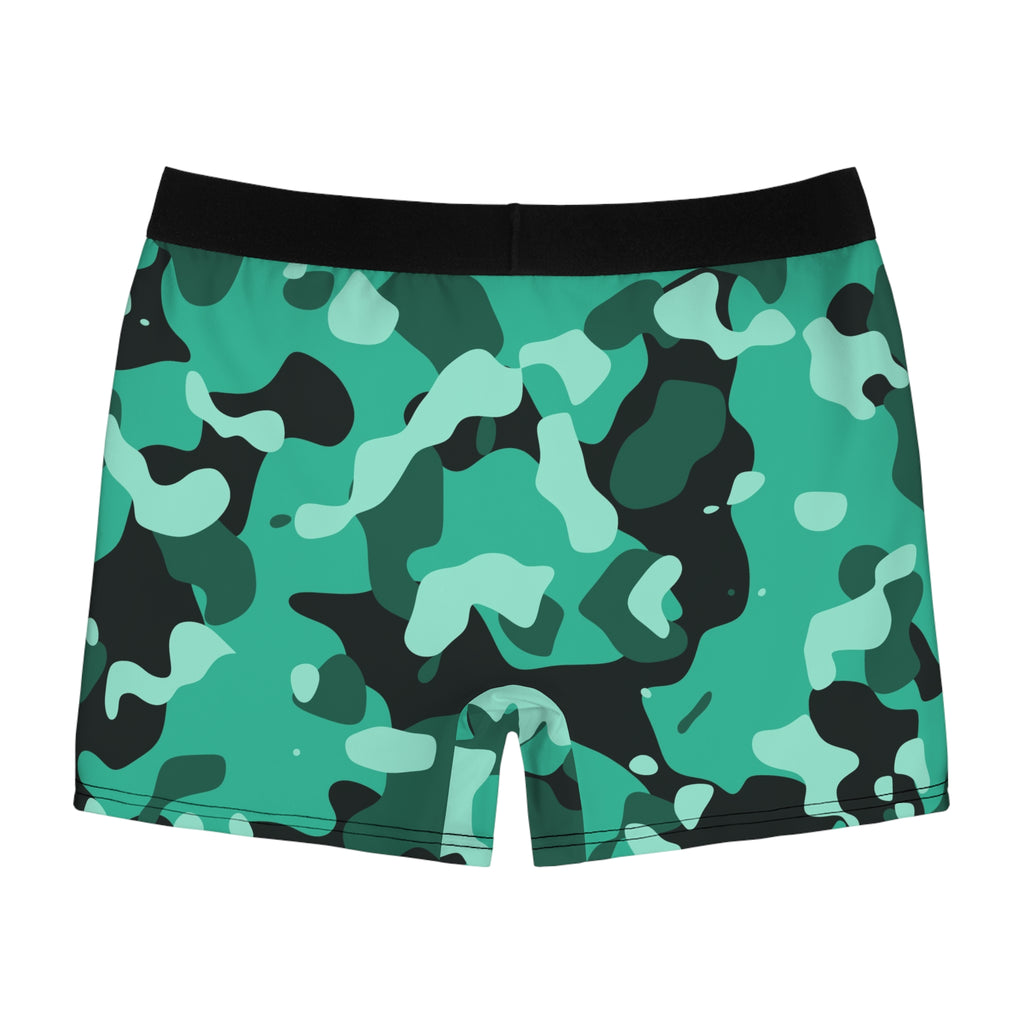 Mint Camo Men's Boxer Briefs — Performance Underwear