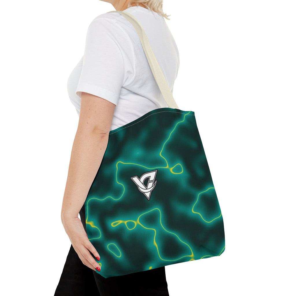 Tropic Marble Tote Bag — All-Over Print Gym & Everyday Tote