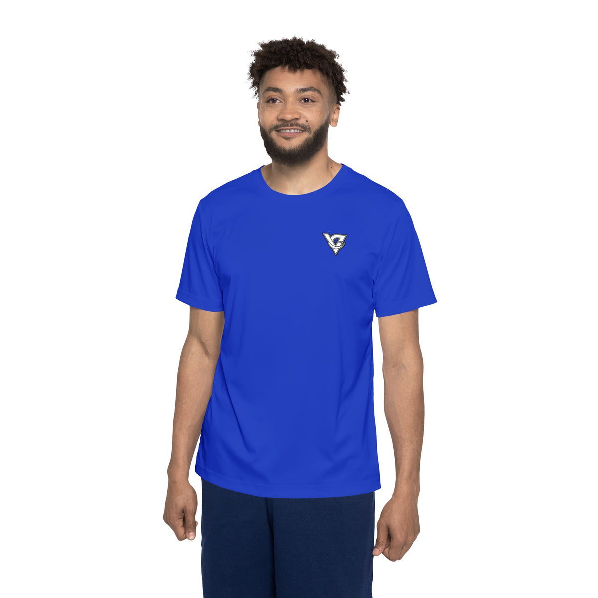 Vantacore Solid Royal Blue Men's Sports Jersey