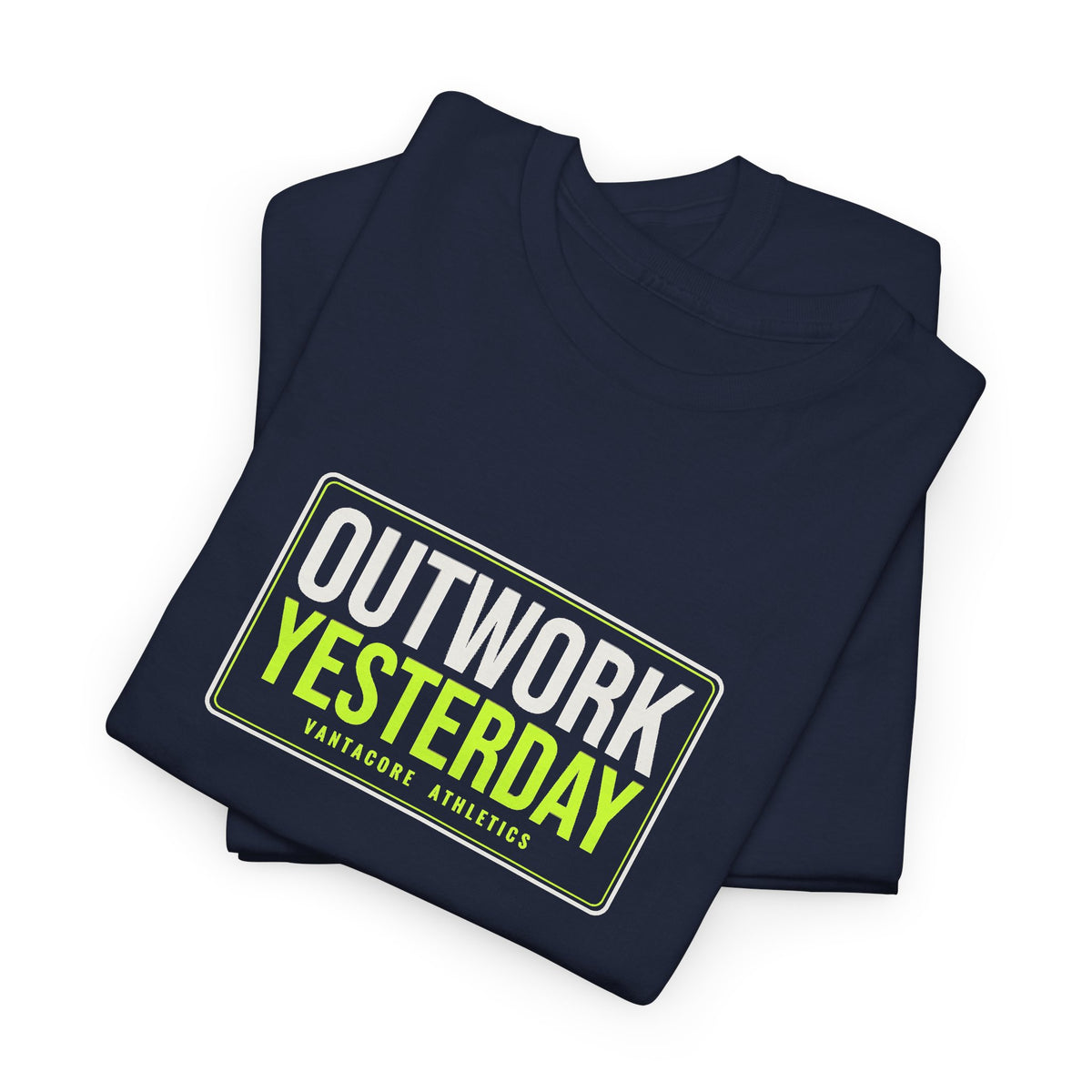 Outwork Yesterday | Men's Graphic Gym T-Shirt