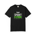 Spooky & Strong | Women's Halloween Garment-Dyed Graphic Tee