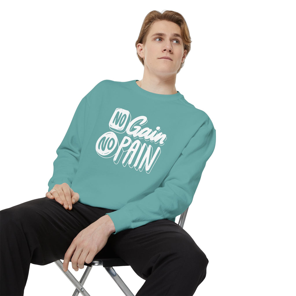 Copy of No Gain No Pain Sweatshirt | Motivational Fitness Crewneck