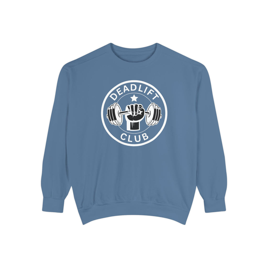 Deadlift Club Sweatshirt | Vintage Weightlifting Crewneck
