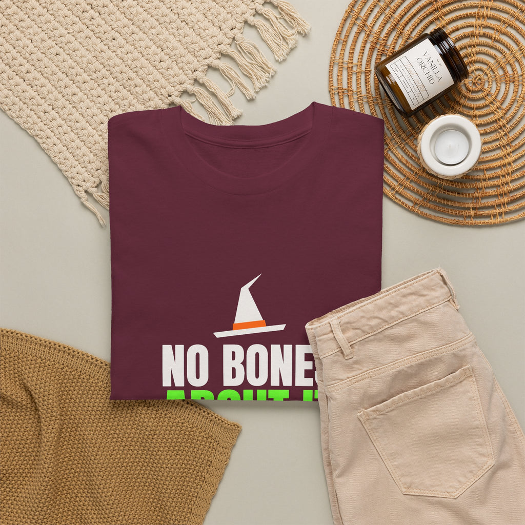 No Bones About It | Men's Halloween Graphic Gym T-Shirt