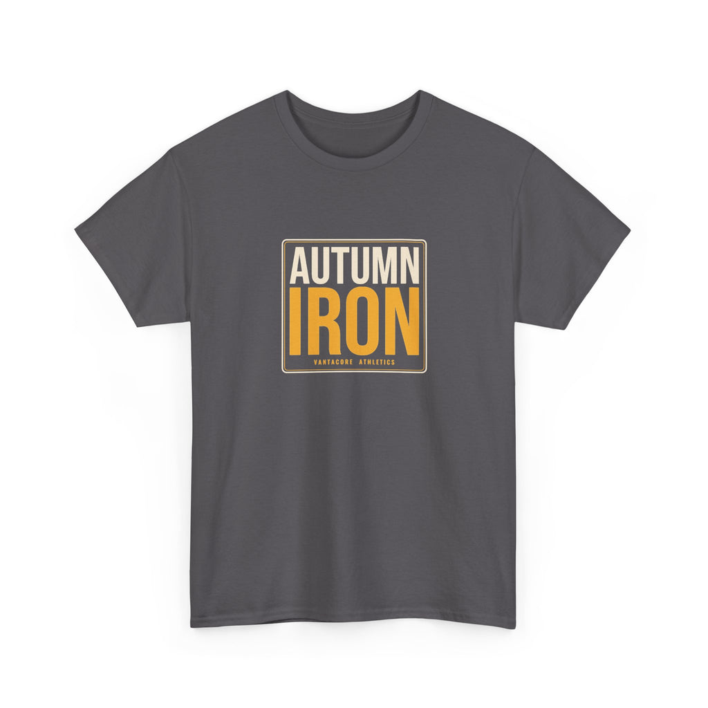 Autumn Iron | Men's Graphic Gym T-Shirt