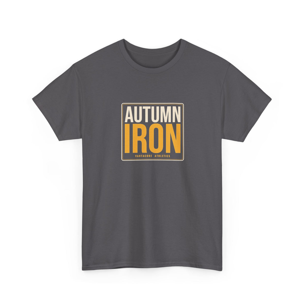Autumn Iron | Men's Graphic Gym T-Shirt