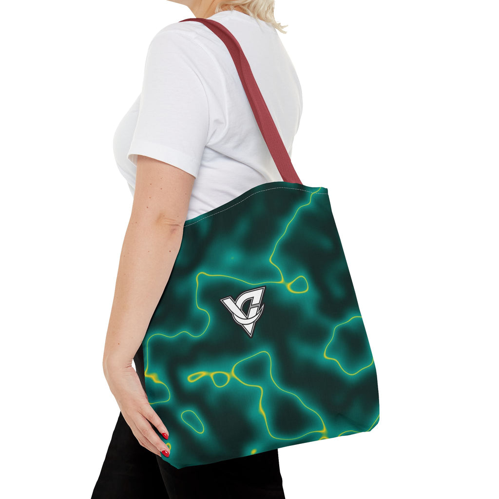 Tropic Marble Tote Bag — All-Over Print Gym & Everyday Tote
