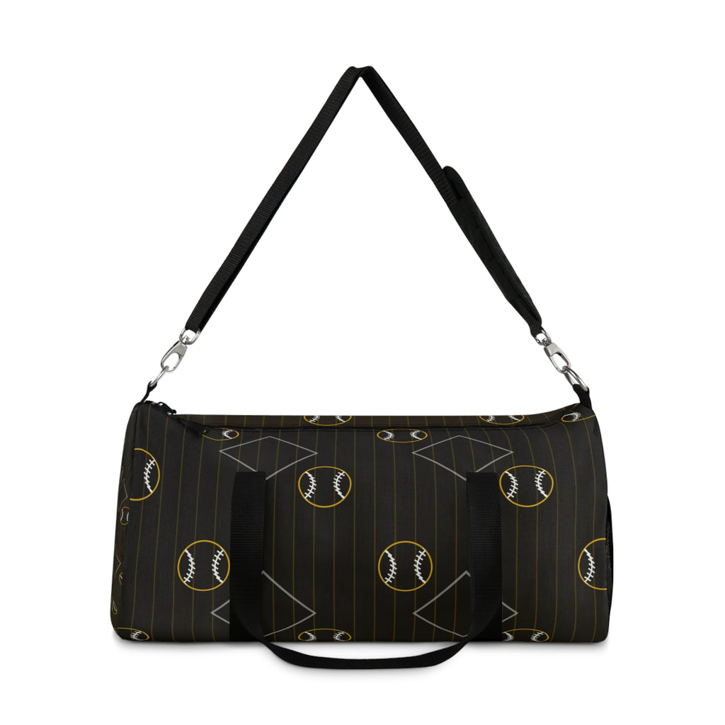 Baseball & Softball Gold Rush Diamond Stitch Duffel Bag
