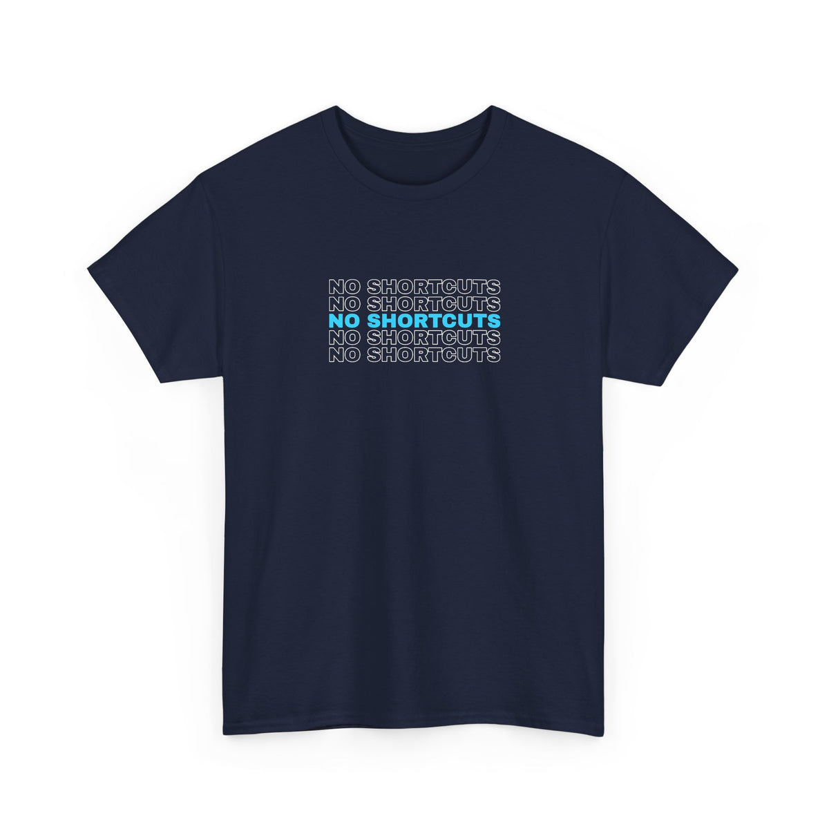 No Shortcuts | Men's Graphic Gym T-Shirt