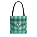 Mint Halftone Tote Bag — All-Over Print Gym & Everyday Tote