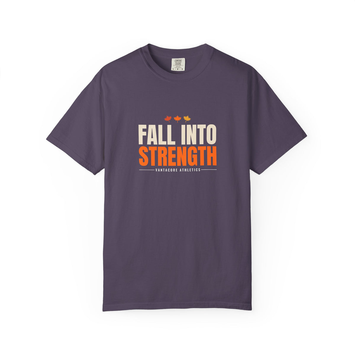 Fall Into Strength | Women's Garment-Dyed Graphic Tee
