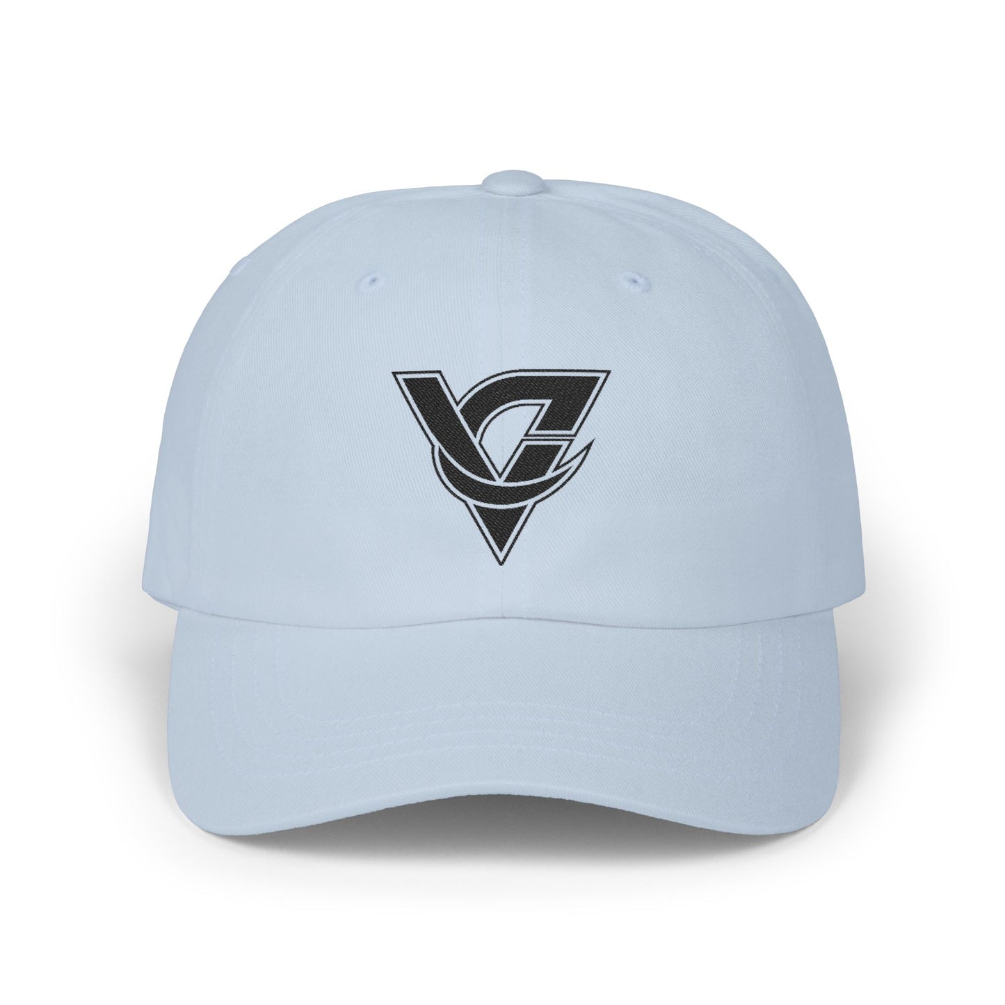 Dad Cap — Vintage Monogram Triangle Logo Embroidered Hat