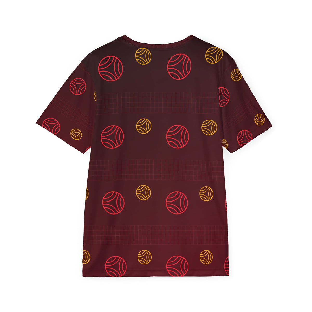 Volleyball Crimson Blaze Spike Panel Men's Sports Jersey