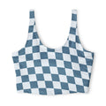 Arctic Warp Check Sports Bra