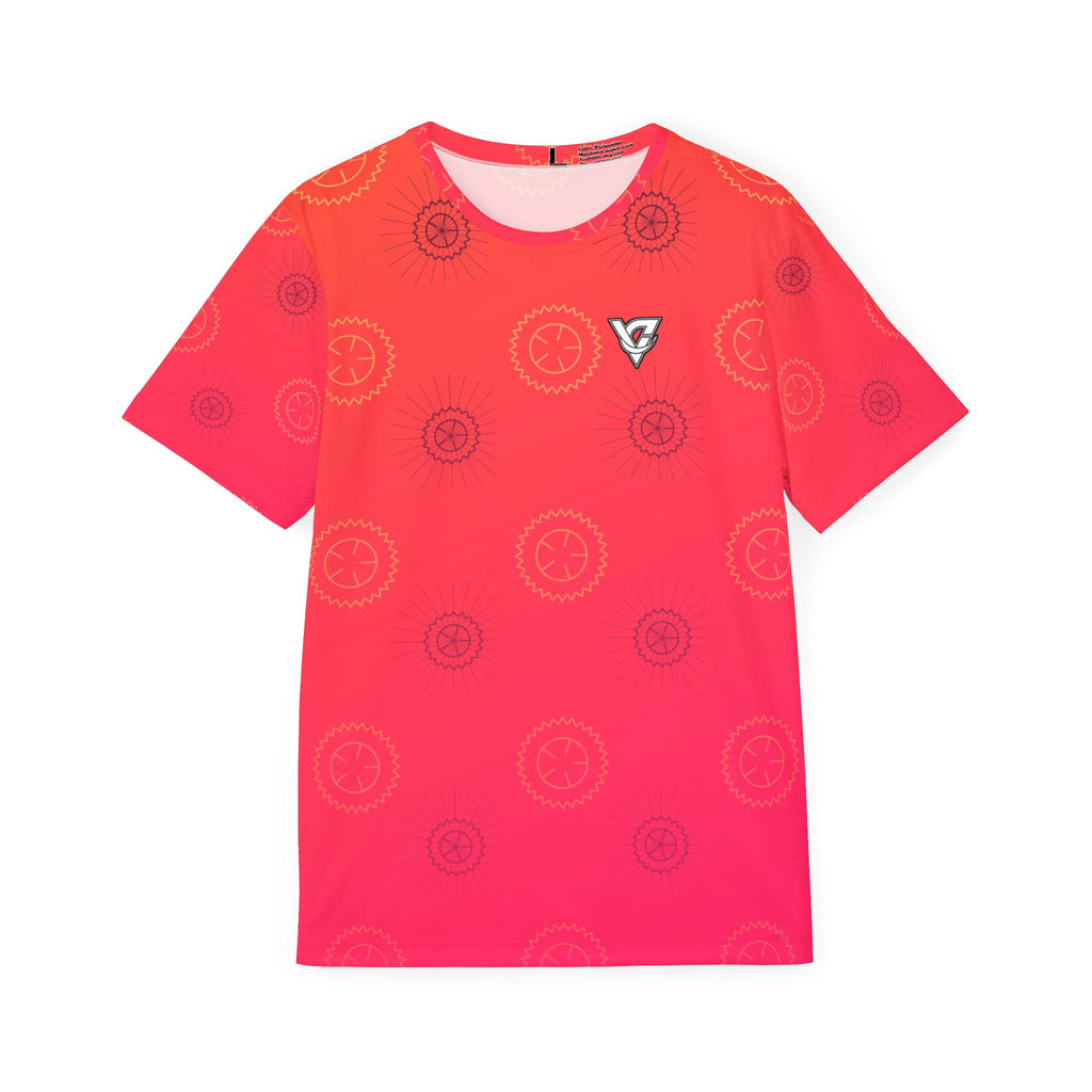 Cycling Sunset Fade Chainring Men's Sports Jersey