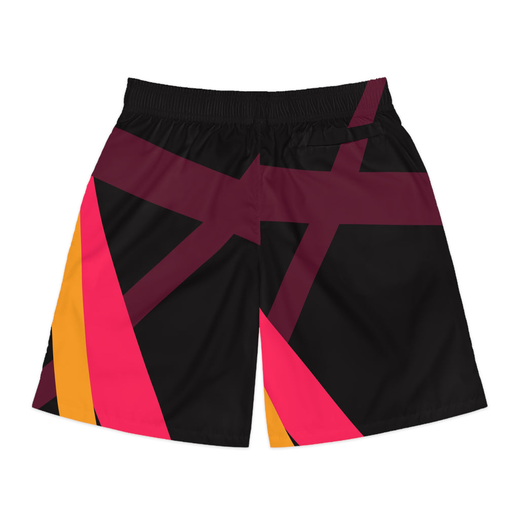Men's Infrared Shard Performance Jogger Athletic Shorts with Pockets