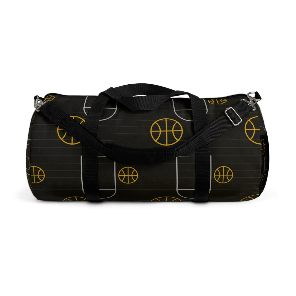 Basketball Gold Rush Court Seam Duffel Bag