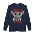 Fitness Is The Best Therapy Long Sleeve Shirt by Vantacore Athletics, view 2