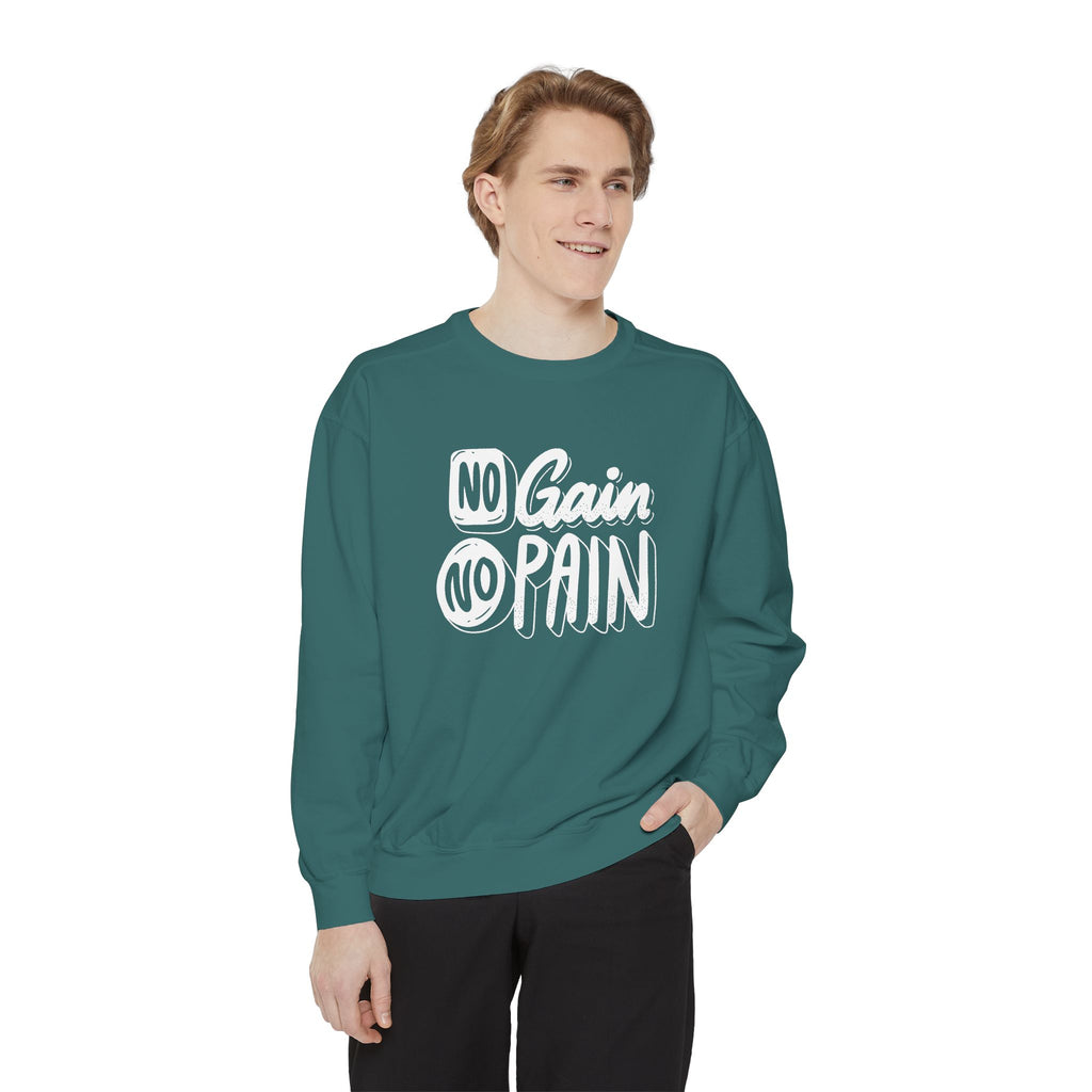 Copy of No Gain No Pain Sweatshirt | Motivational Fitness Crewneck