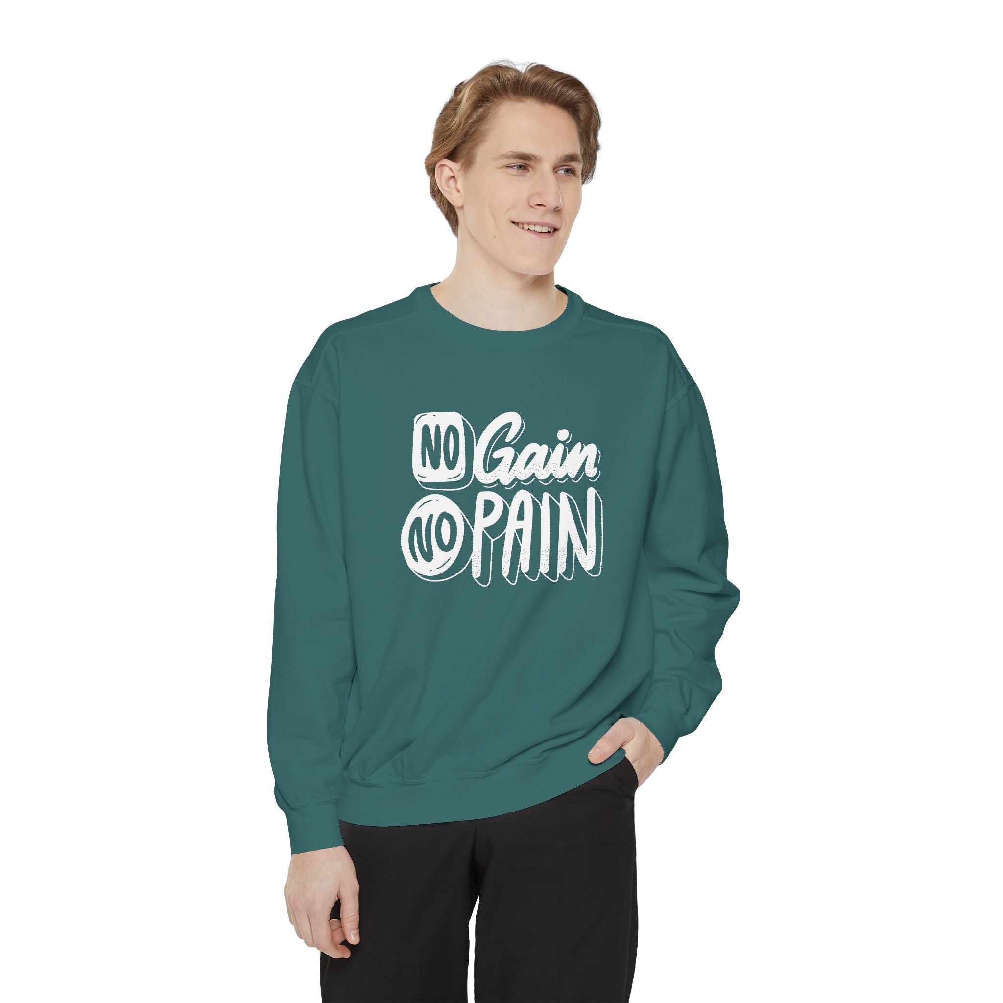 Copy of No Gain No Pain Sweatshirt | Motivational Fitness Crewneck