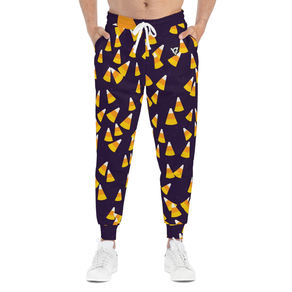 Halloween Hocus Pocus Candy Corn Toss Women's Joggers – All-Over Print Athletic Jogger Pants
