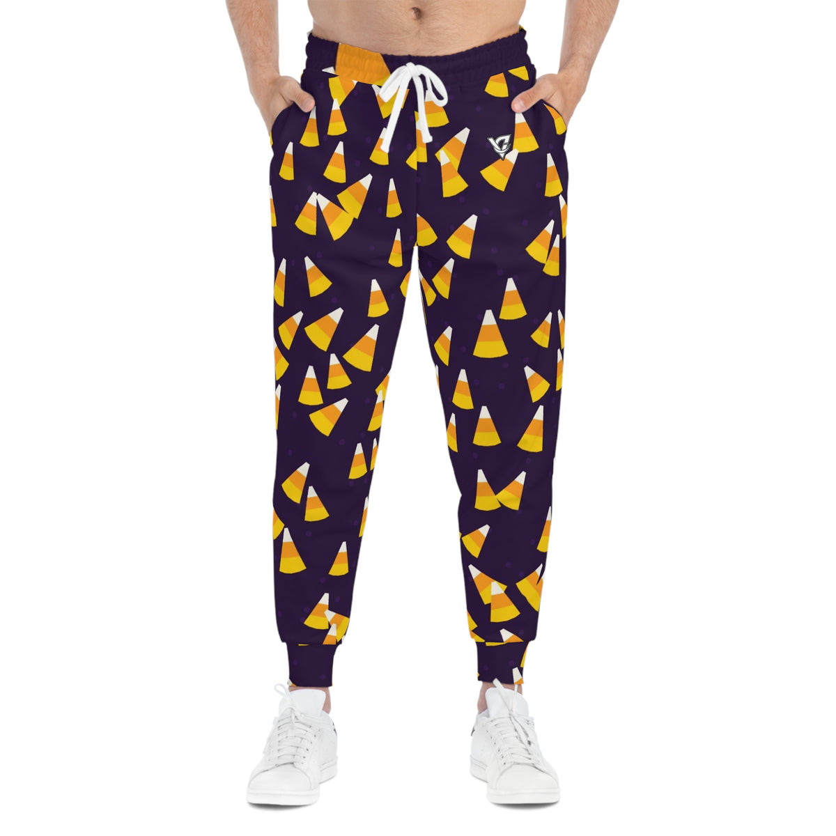 Halloween Hocus Pocus Candy Corn Toss Women's Joggers – All-Over Print Athletic Jogger Pants