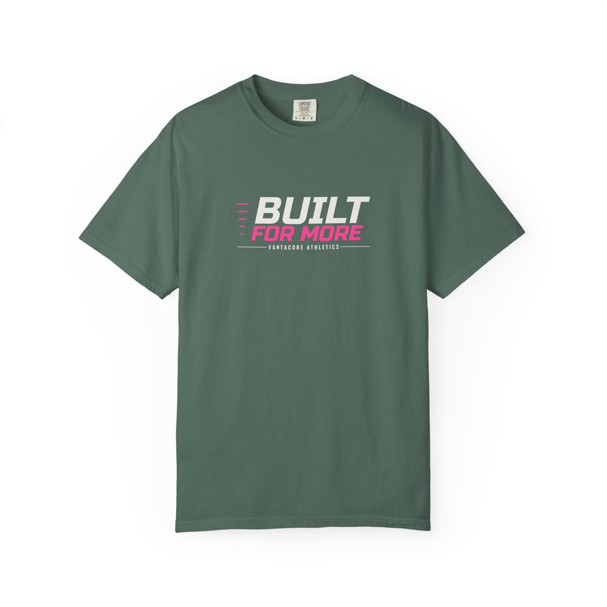 Built For More | Women's Garment-Dyed Graphic Tee
