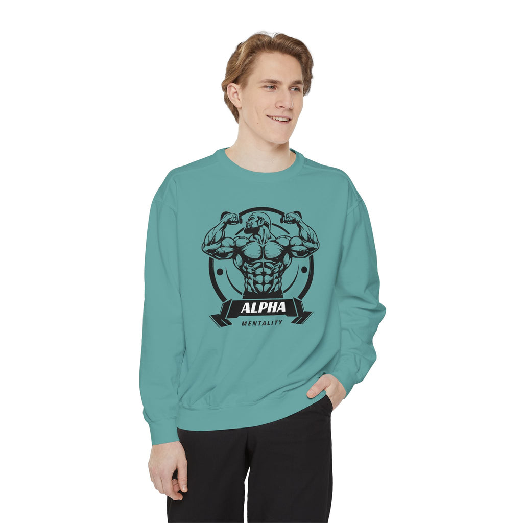 Alpha Mentality Sweatshirt | Muscular Gym Crewneck
