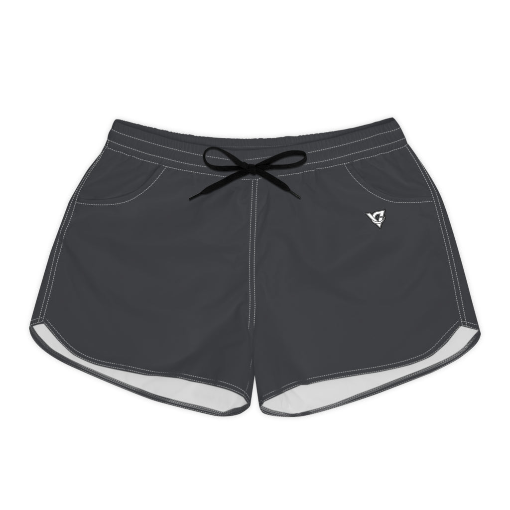 Women's Multipurpose Athletic Shorts with Pockets | Charcoal Grey Essential