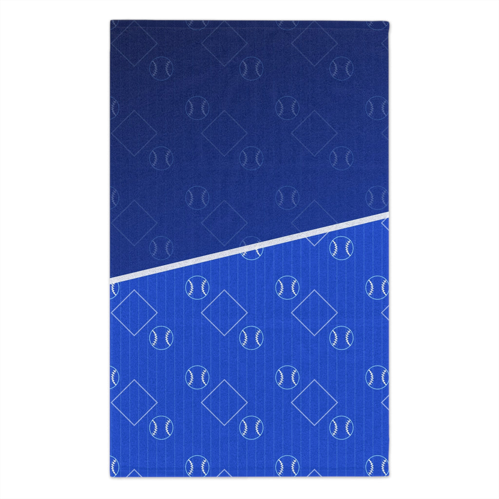 Baseball & Softball Royal Ice Diamond Stitch Rally Towel