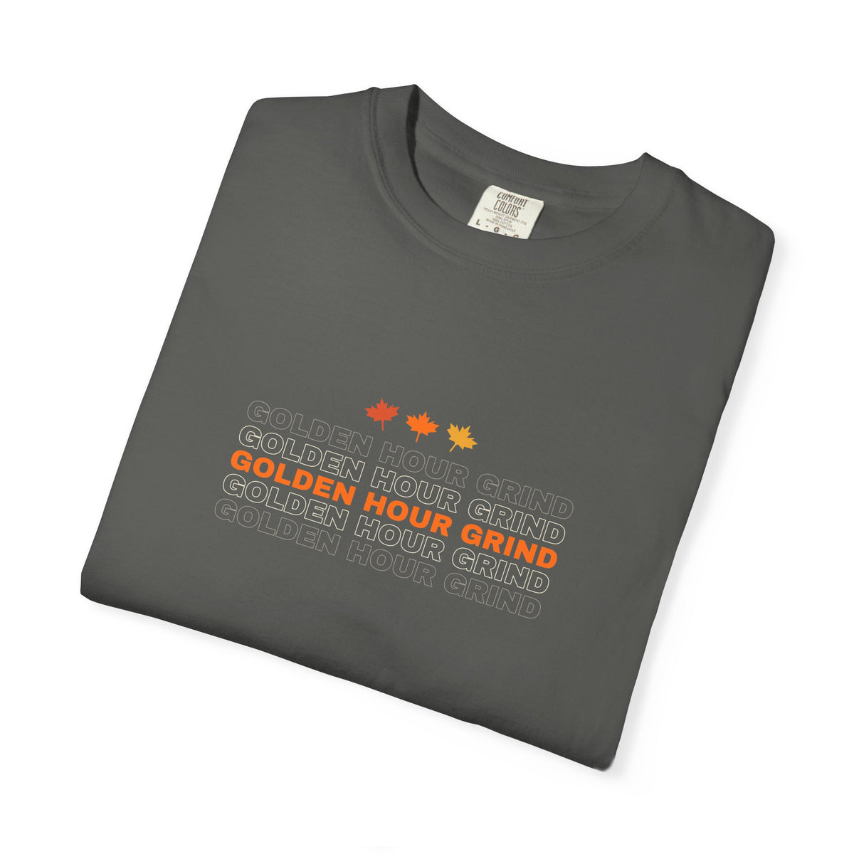 Golden Hour Grind Women's Garment-Dyed Graphic Tee