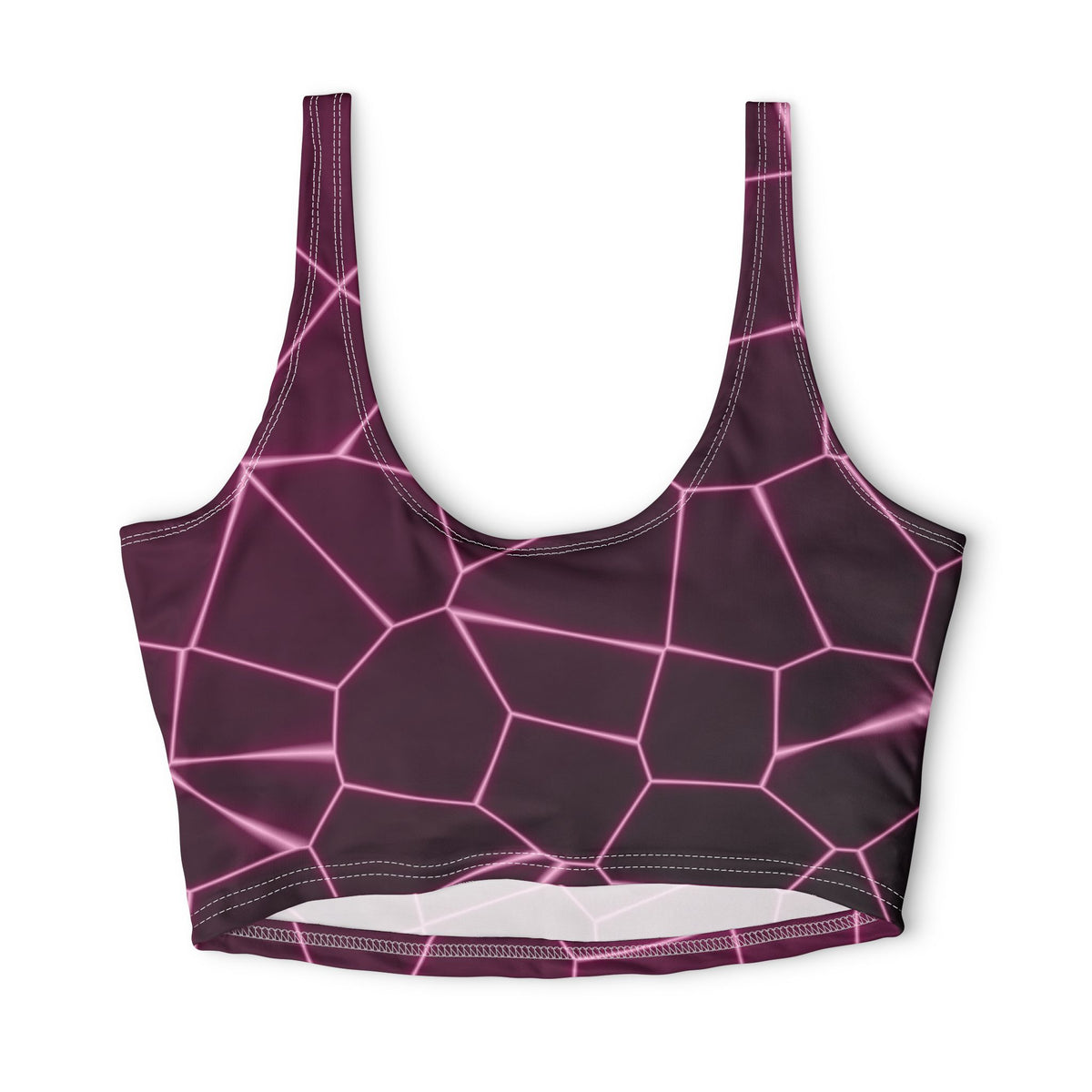 Berry Rift Sports Bra