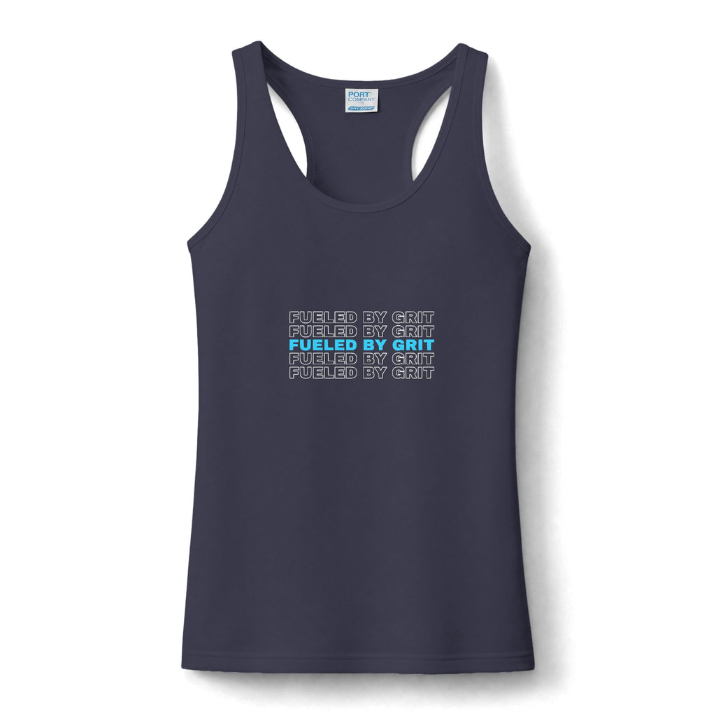 Fueled By Grit | Women's Performance Racerback Tank