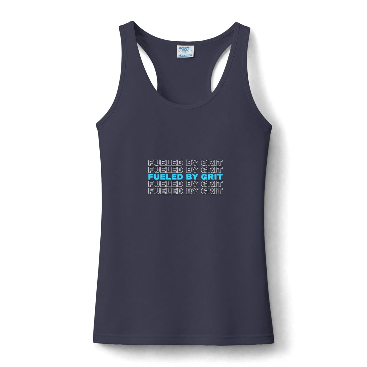 Fueled By Grit | Women's Performance Racerback Tank