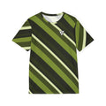 Olive Stripe Multipurpose Athletic Shirt